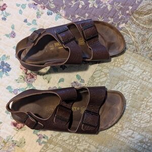 Birkenstock Milano Sandals size 40 women's size 9 men's size 7